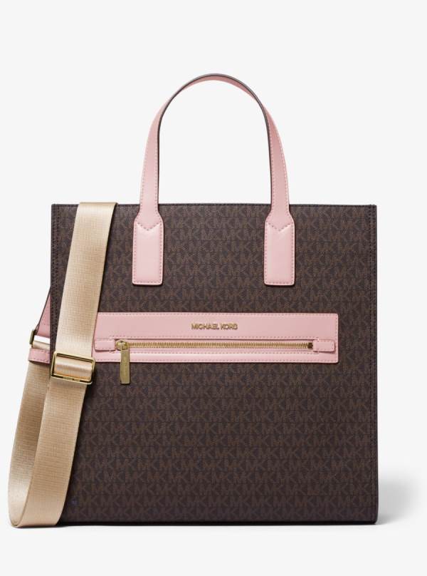 Damske Prenosná Taška Michael Kors Kenly Large Logo Ruzove - Kabelky Michael Kors Nejlevnejsi | WLPEY-1437